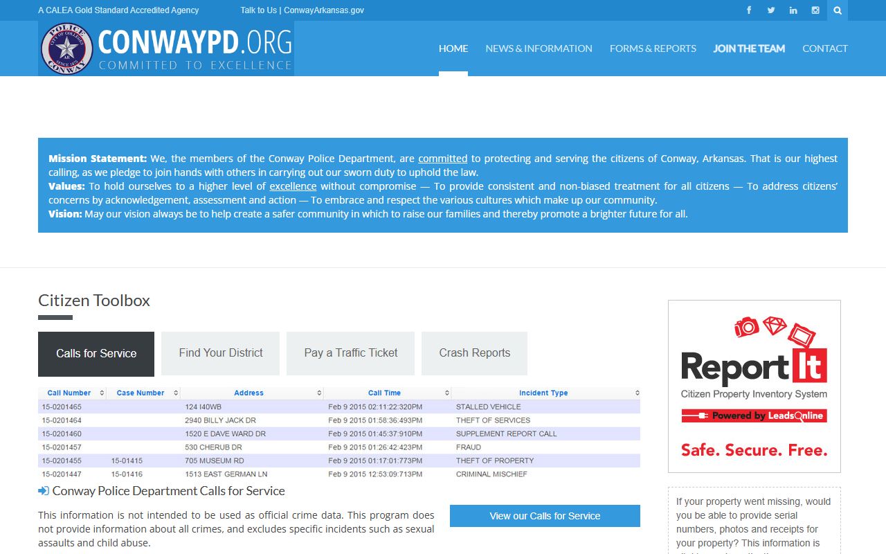 Conway Police Department