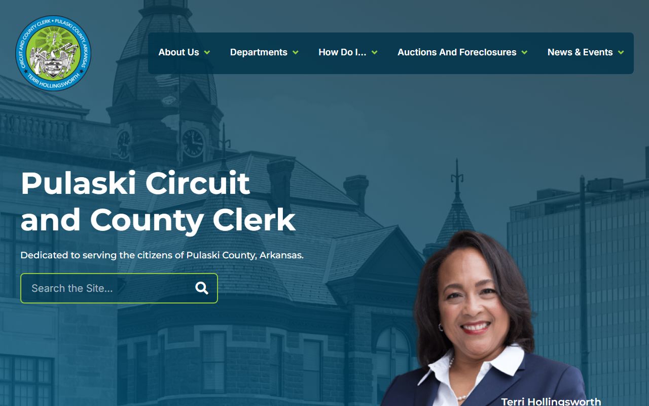 Pulaski County Circuit Clerk website